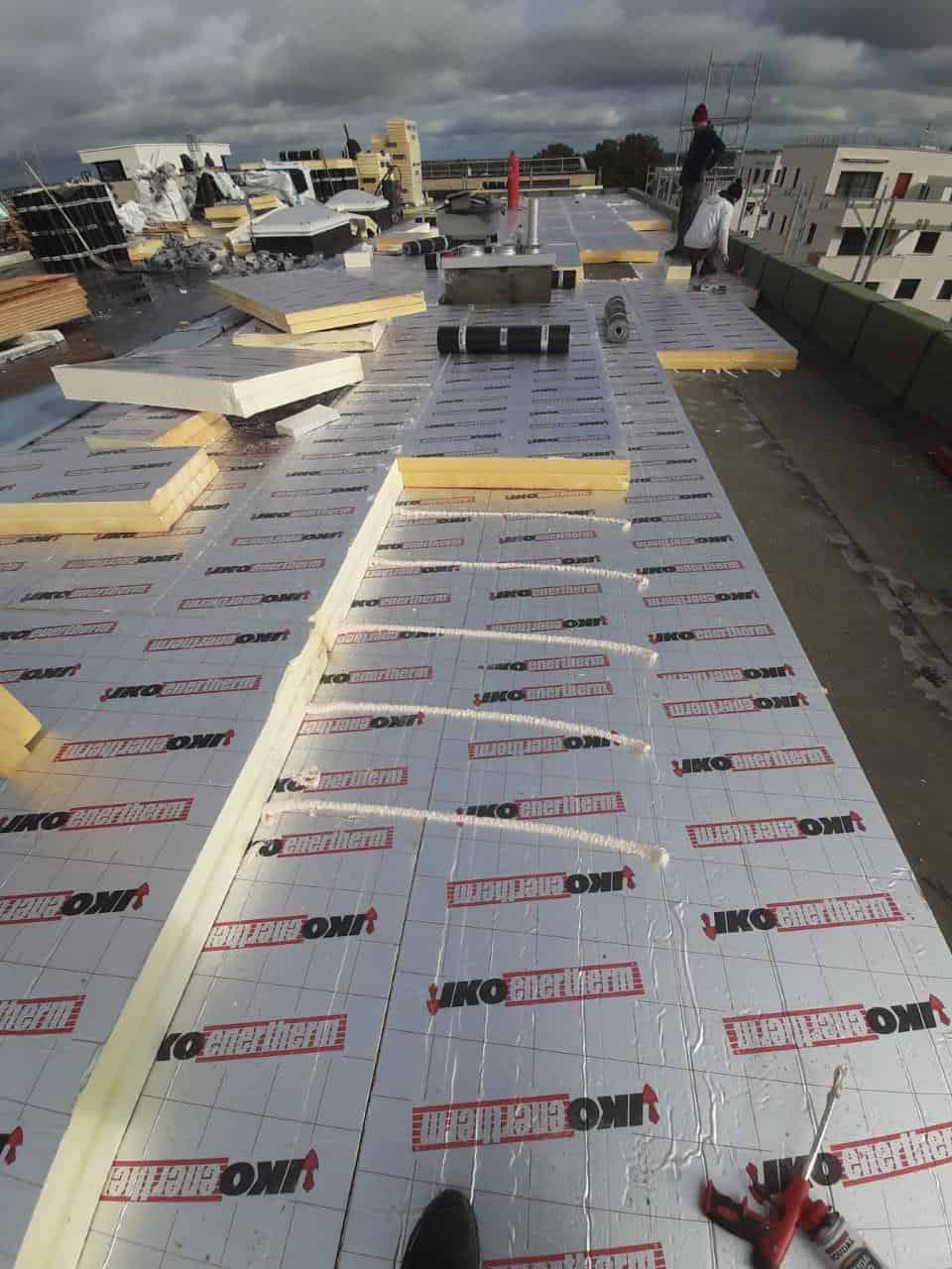 Verlegen der ISO Matten Verlegen der ISO Matten