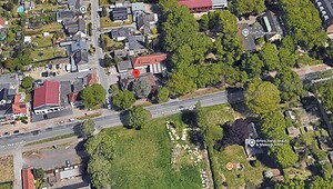 Überflug neues Baugebiet